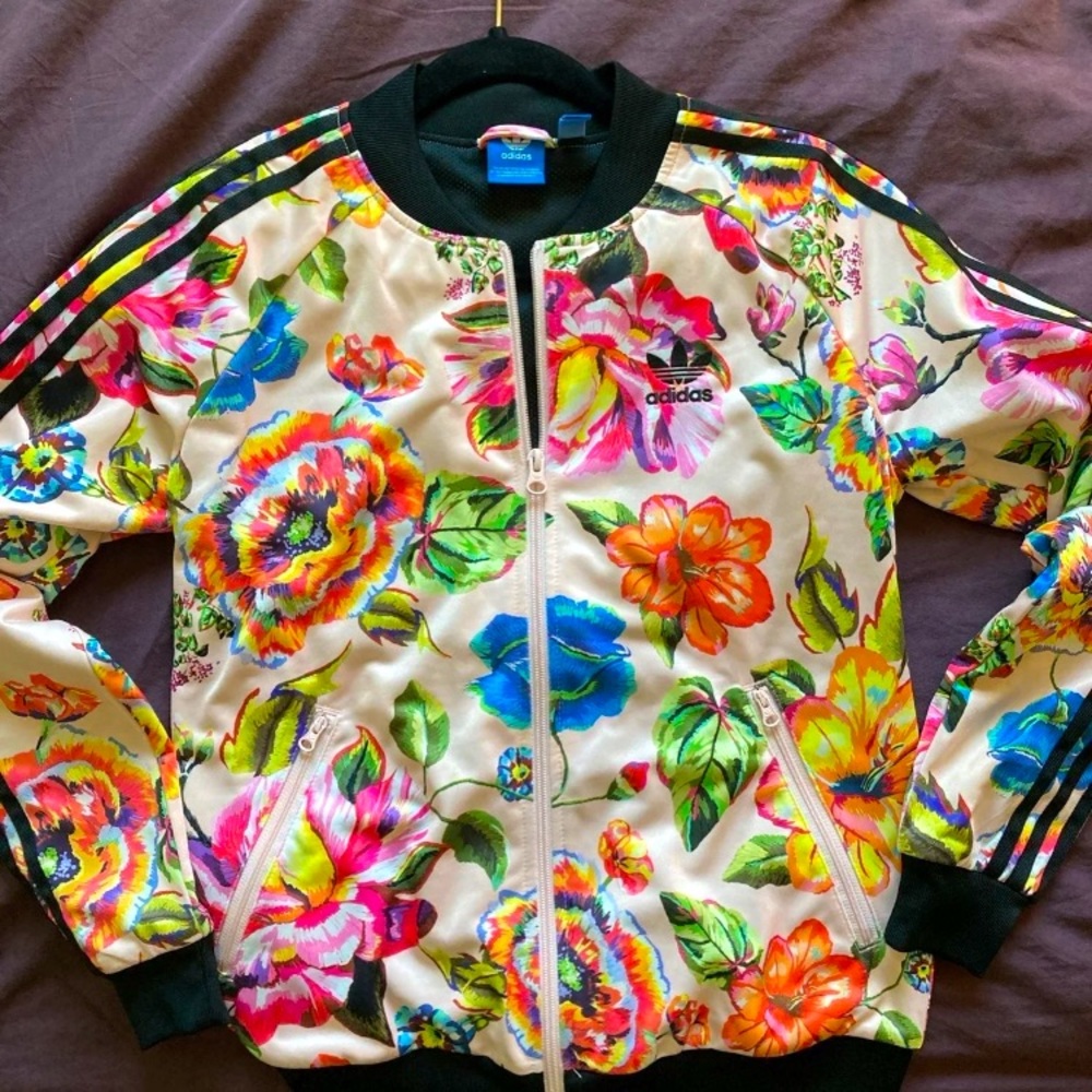 Adidas Farm Floral Track Jacket